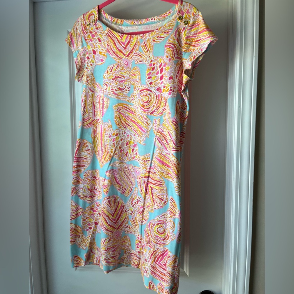 Lilly Pulitzer Pink and Yellow Everyday Dress